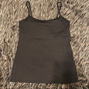 New York & Co Black Cami with Built in Bra